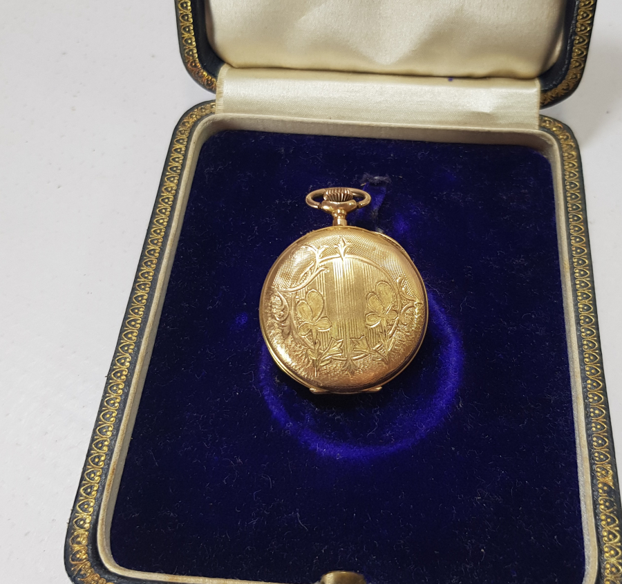 ORİJİNAL KUTUSUNDA OSMANLI DÖNEMİ ALTIN SAAT