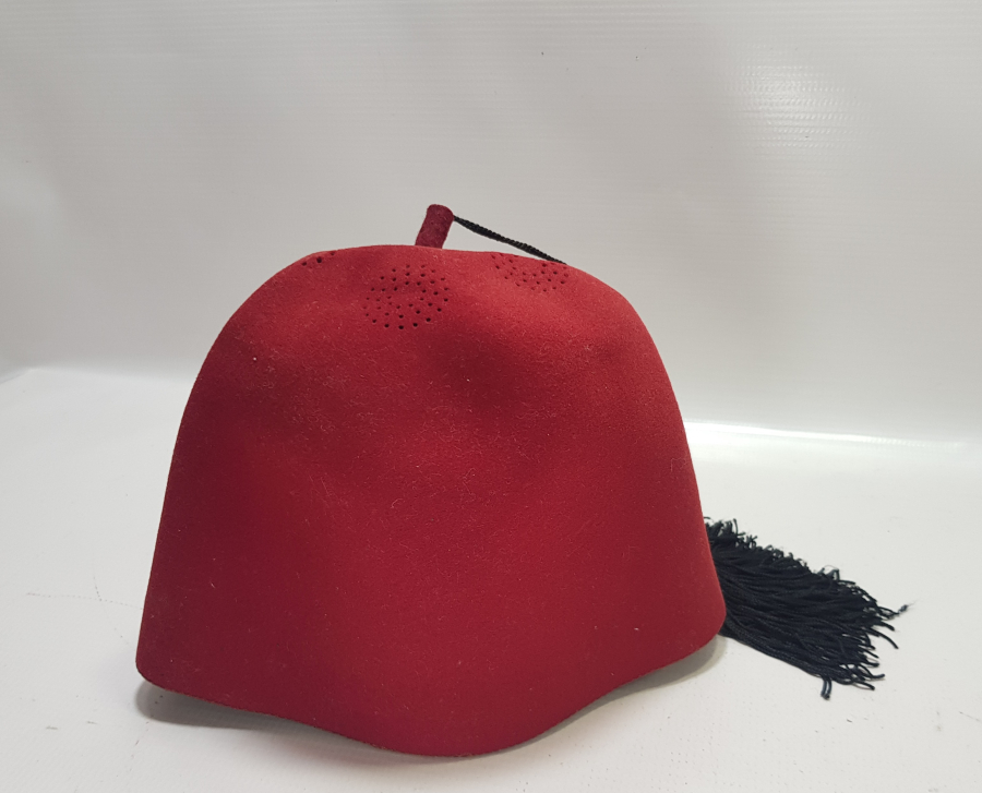 OSMANLI DÖNEMİ ÇOK NADİR EL KORAN İSİMLİ MASON CEMİYETİNE AİT TÖREN FESİ