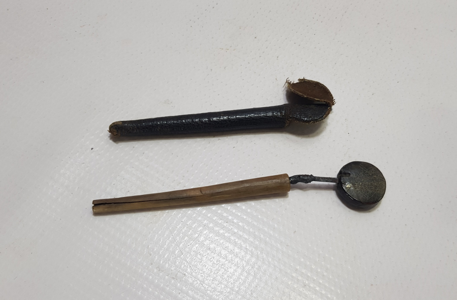 OSMANLI DÖNEMİ ÇOK NADİR ORJİNAL KABINDA BÜYÜ İĞNESİ