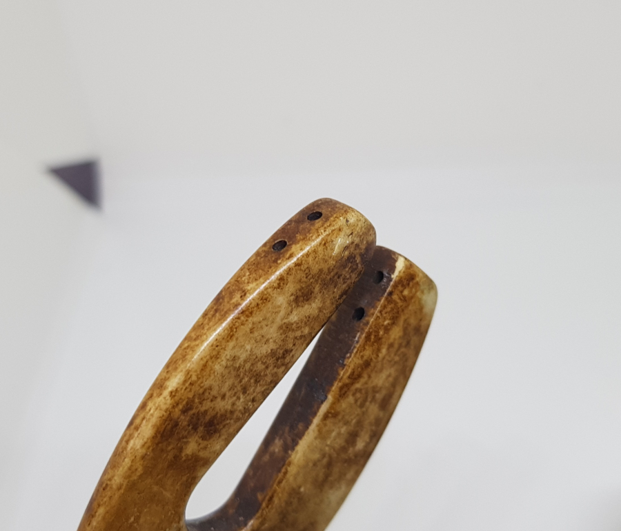 OSMANLI DÖNEMİ 1800 BAŞLARI NADİR ŞAMANİK KEMİK ÇADIR - OTAĞ TILSIMI