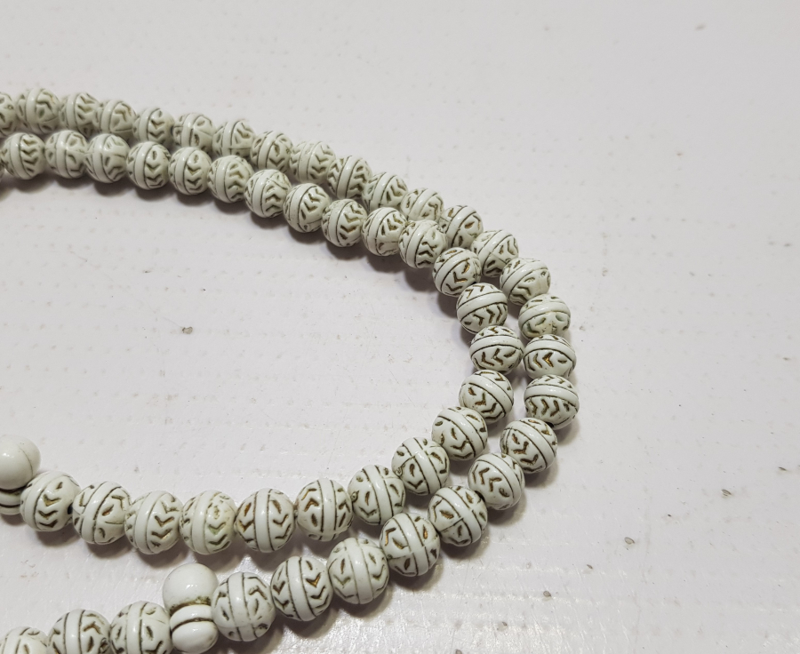 BEYKOZ TARZI YAPILMIŞ ANTİKA TESPİH