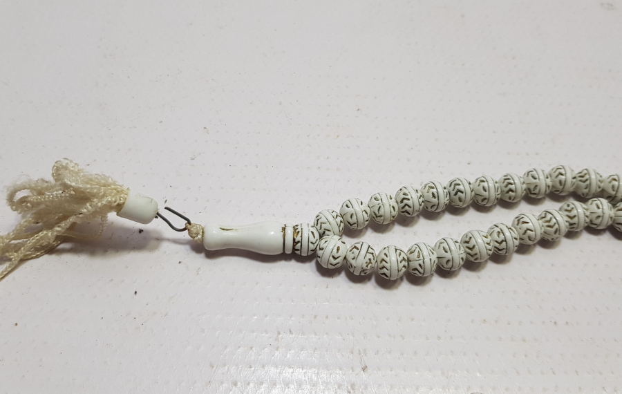 BEYKOZ TARZI YAPILMIŞ ANTİKA TESPİH