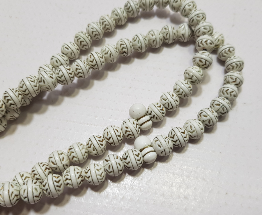 BEYKOZ TARZI YAPILMIŞ ANTİKA TESPİH