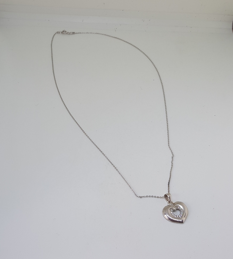 MARGAZİT TAŞLI GÜMÜŞ KOLYE UCU