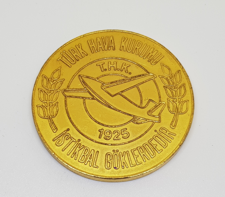 1981 TÜRK HAVA KURUMU 4. BALKAN HAVA OYUNLARI MADALYASI