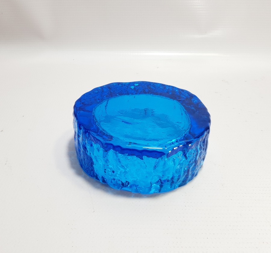 ANTİKA BOHEM CAM KÜL TABLASI