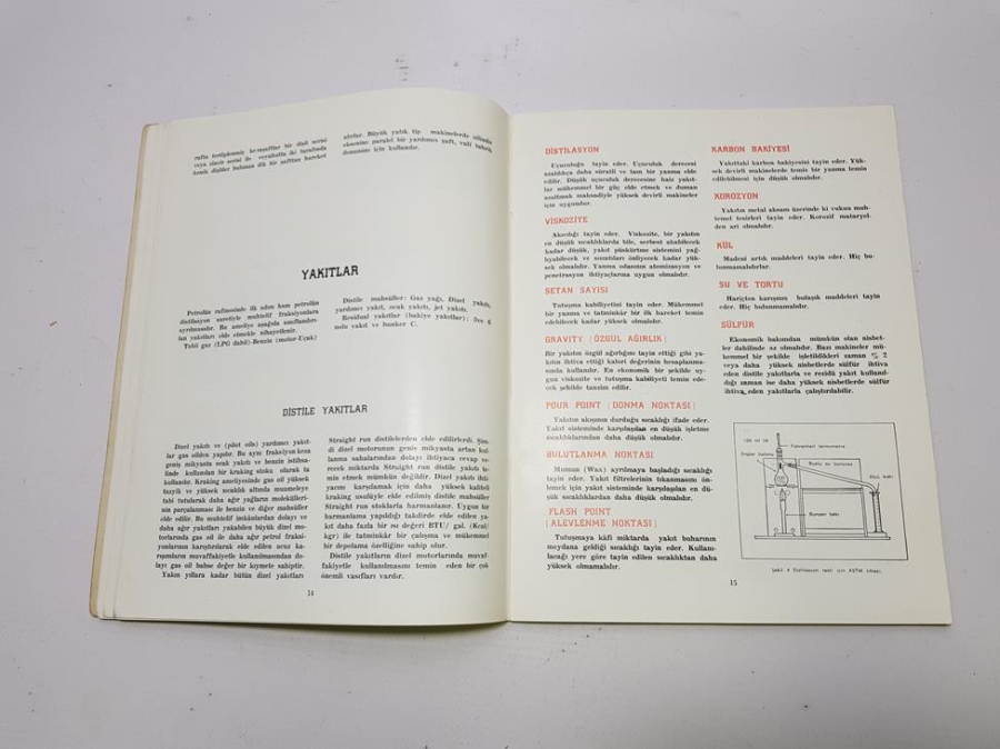 KAYNAK KİTAP: PETROL OFİSİ - DİZEL MAKİNELERİ İŞLETMECİLİĞİNDE YAĞLAR VE YAKITLAR