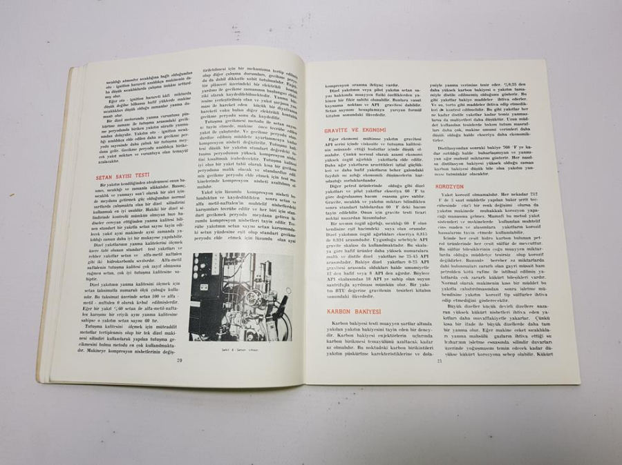 KAYNAK KİTAP: PETROL OFİSİ - DİZEL MAKİNELERİ İŞLETMECİLİĞİNDE YAĞLAR VE YAKITLAR