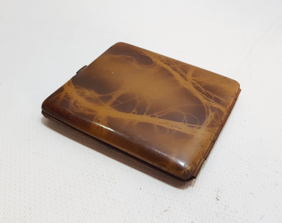 ANTİKA TÜRKİYE HARİTALI TÜTÜN TABAKASI