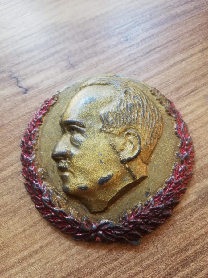 ÇOK NADİR İSMET İNÖNÜ MADALYA PLAKET