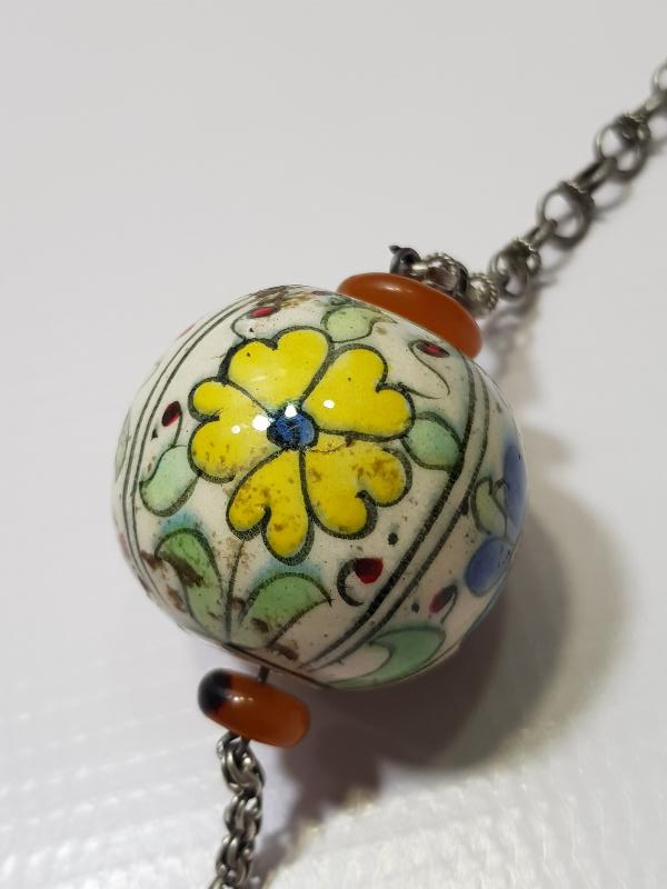 OSMANLI DÖNEMİ ÇOK NADİR RUM İŞİ KÜTAHYA ASKI TOPU