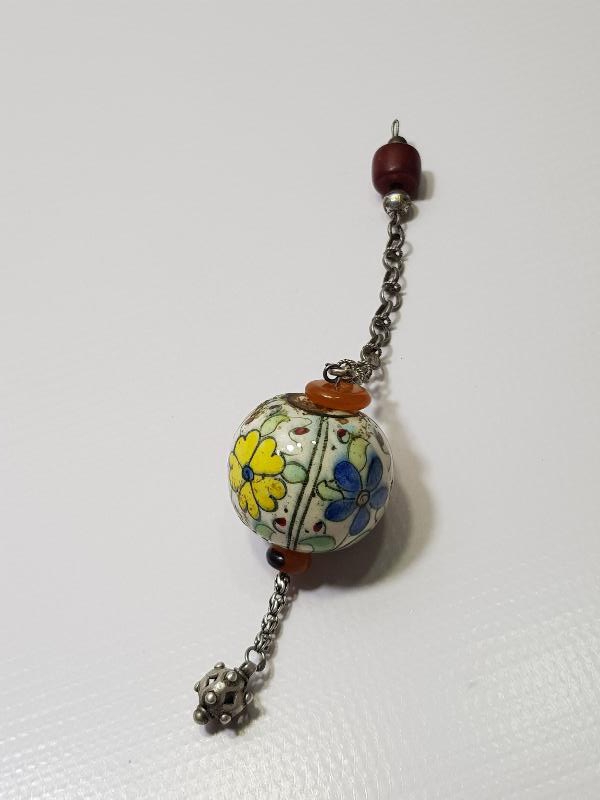 OSMANLI DÖNEMİ ÇOK NADİR RUM İŞİ KÜTAHYA ASKI TOPU