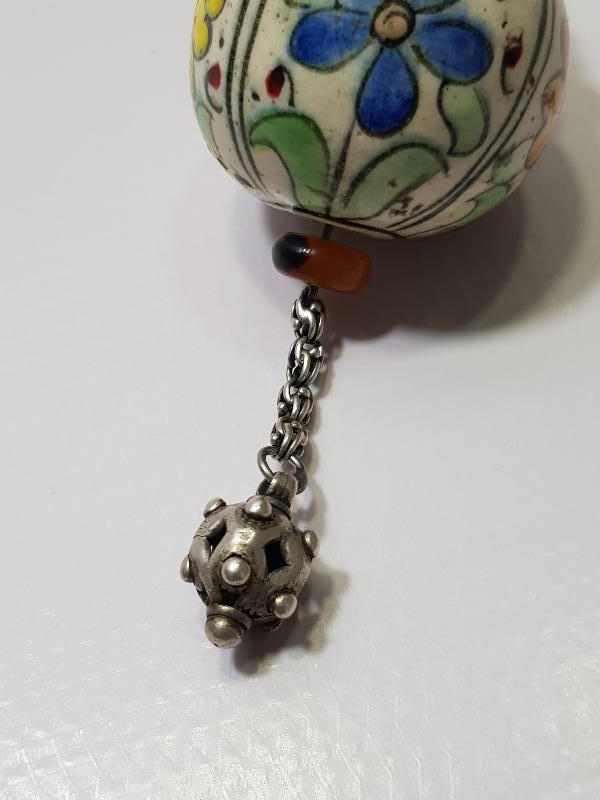 OSMANLI DÖNEMİ ÇOK NADİR RUM İŞİ KÜTAHYA ASKI TOPU