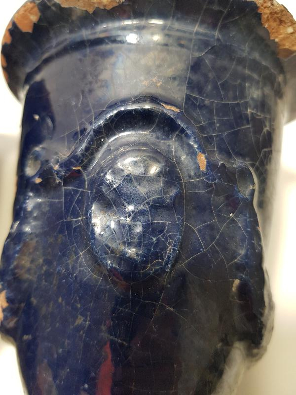 OSMANLI DÖNEMİ ÇOK NADİR RUM İŞİ BİR ÇİFT KÜTAHYA VAZO