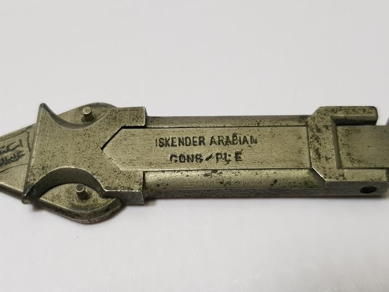 OSMANLI DÖNEMİ İSKENDER ARABİAN USTA YAPIMI NADİR KUYUMCU TERAZİSİ