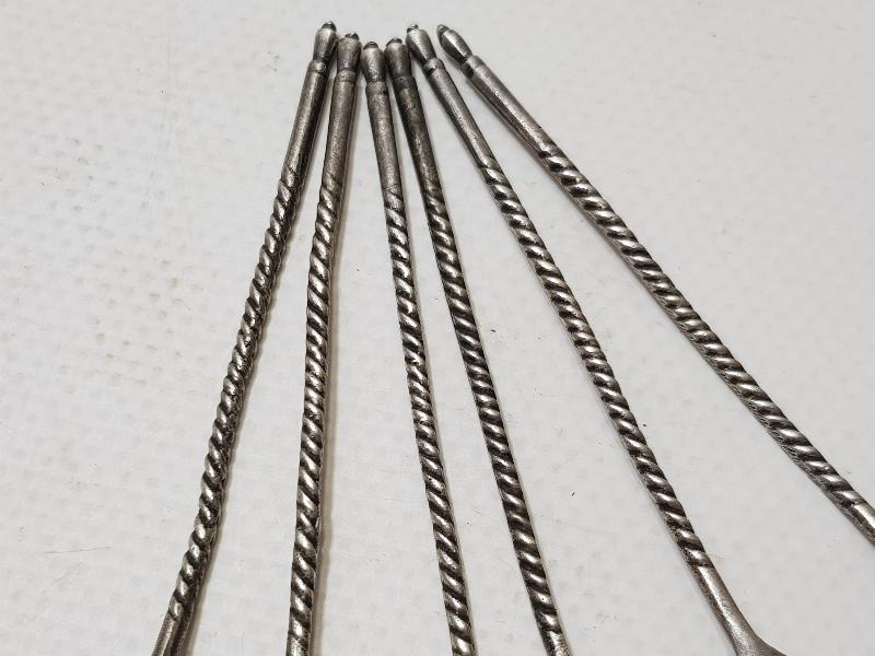 OSMANLI DÖNEMİ İZMİR RUM İŞİ ÇOK NADİR GÜMÜŞ ÇAY KAŞIĞI SETİ