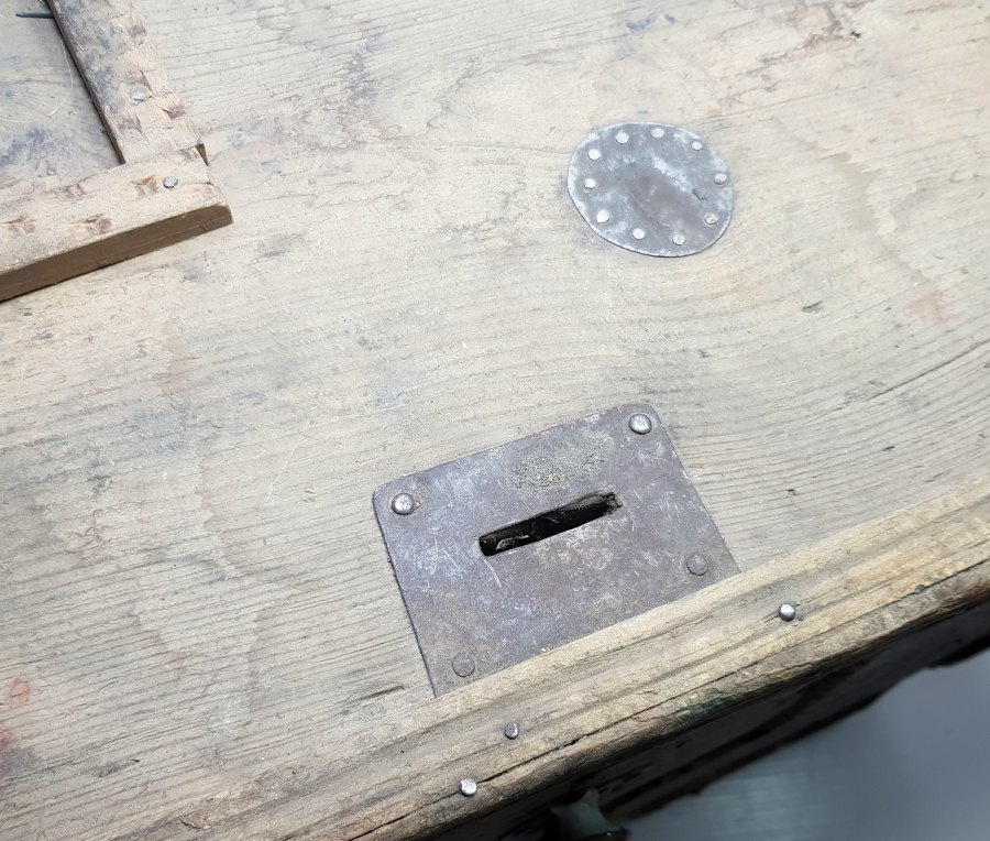 OSMANLI DÖNEMİ KİLİS RÜŞDİYESİ YAZILI ÇOK NADİR SANDIK