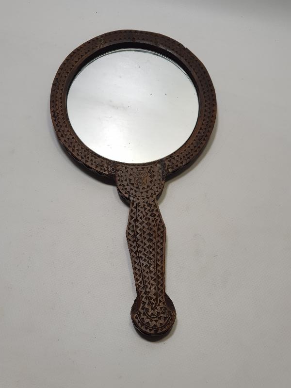 OSMANLI DÖNEMİ TEKKE İŞİ MEVLEVİ SİKKELİ GELİN AYNASI