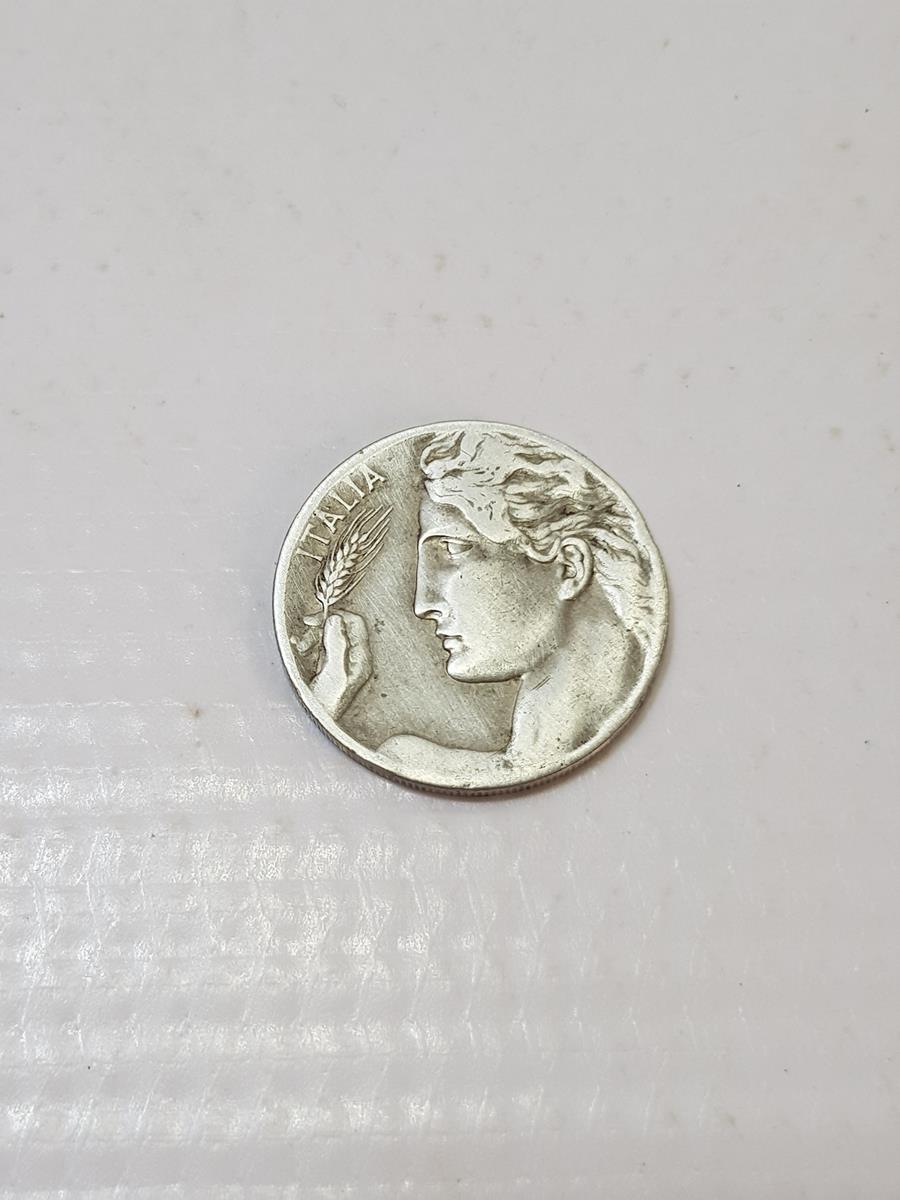 1912 İTALYA 20 CENTIMES GÜMÜŞ PARA