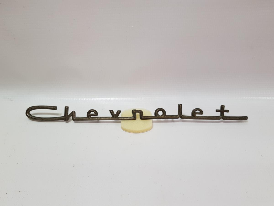 ANTİKA CHEVROLET ARABA AMBLEMİ