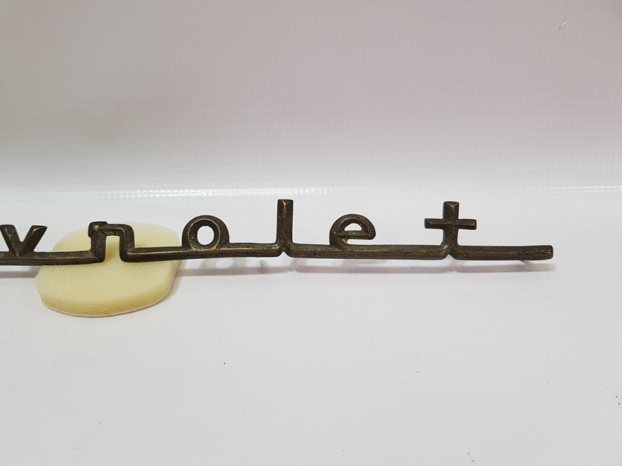 ANTİKA CHEVROLET ARABA AMBLEMİ