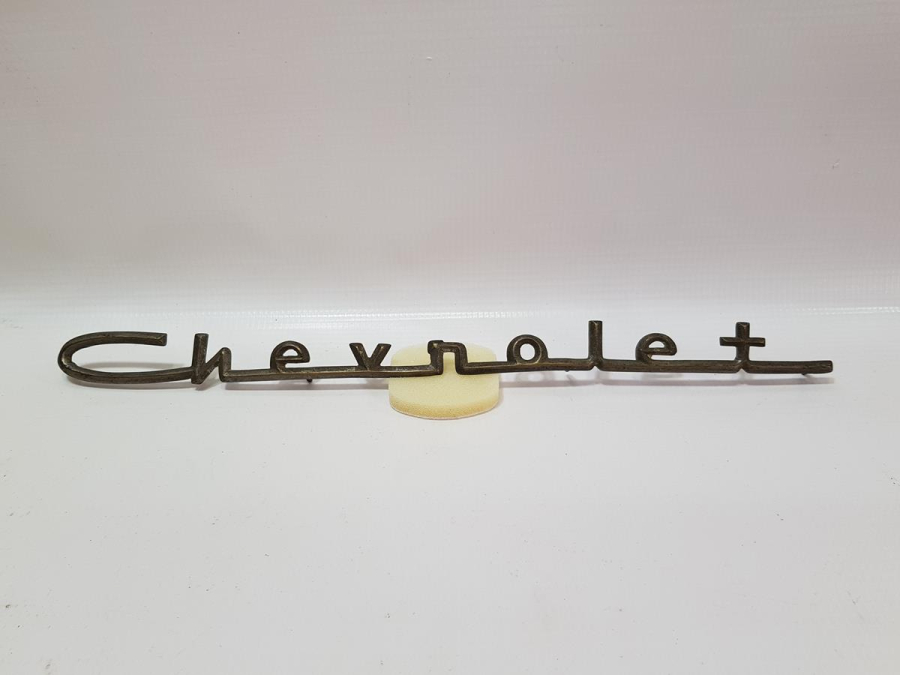 ANTİKA CHEVROLET ARABA AMBLEMİ