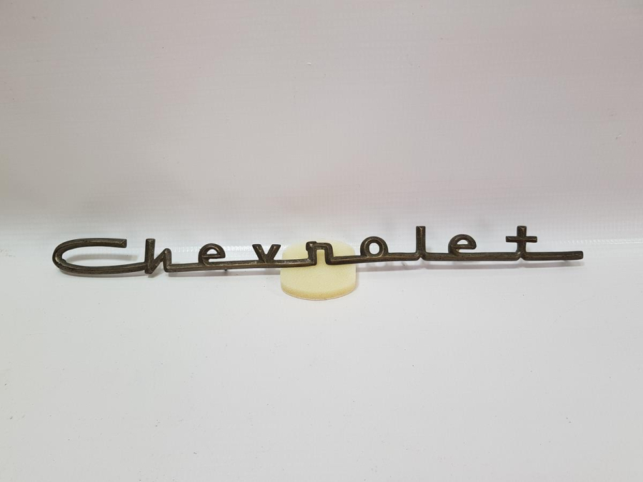 ANTİKA CHEVROLET ARABA AMBLEMİ