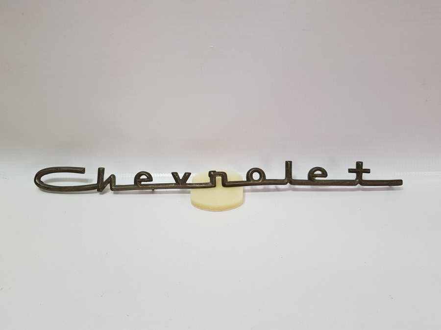 ANTİKA CHEVROLET ARABA AMBLEMİ