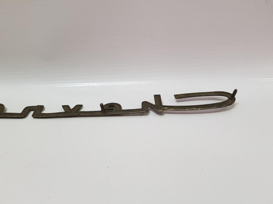 ANTİKA CHEVROLET ARABA AMBLEMİ