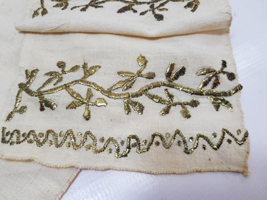 OSMANLI DÖNEMİ ALTIN SIRMA İŞÇİLİKLİ UÇKUR