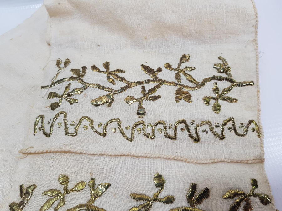 OSMANLI DÖNEMİ ALTIN SIRMA İŞÇİLİKLİ UÇKUR