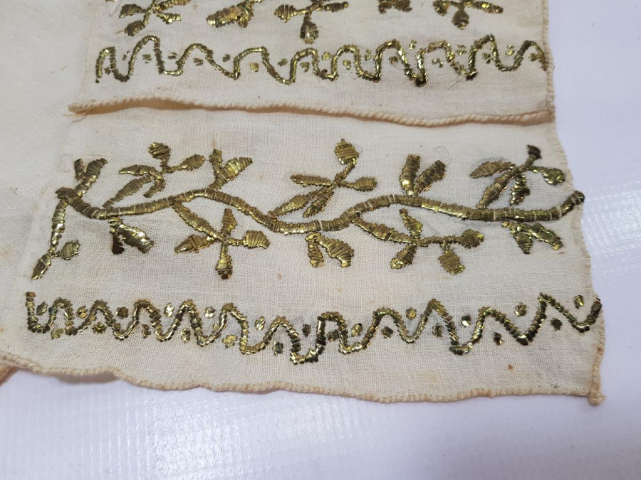 OSMANLI DÖNEMİ ALTIN SIRMA İŞÇİLİKLİ UÇKUR