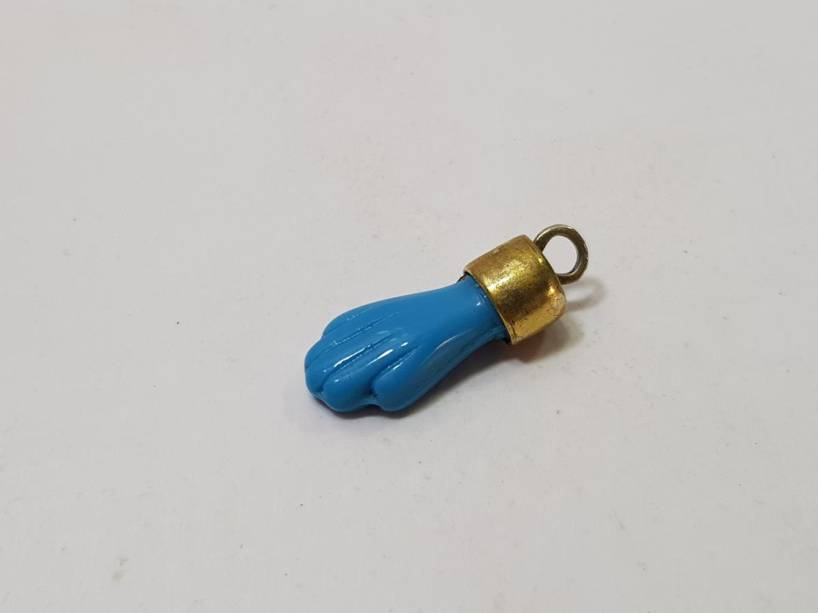 OSMANLI DÖNEMİ FATMA ANANIN ELİ FORMUNDA BEYKOZ İŞİ OPAL KOLYE