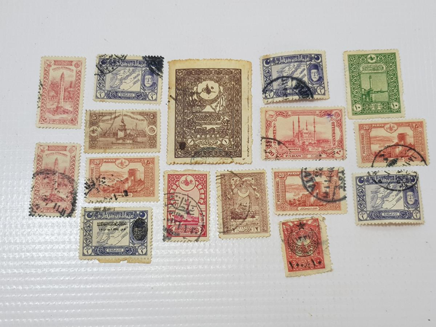 OSMANLI DÖNEMİ PUL LOTU