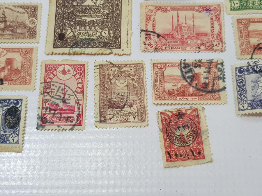 OSMANLI DÖNEMİ PUL LOTU