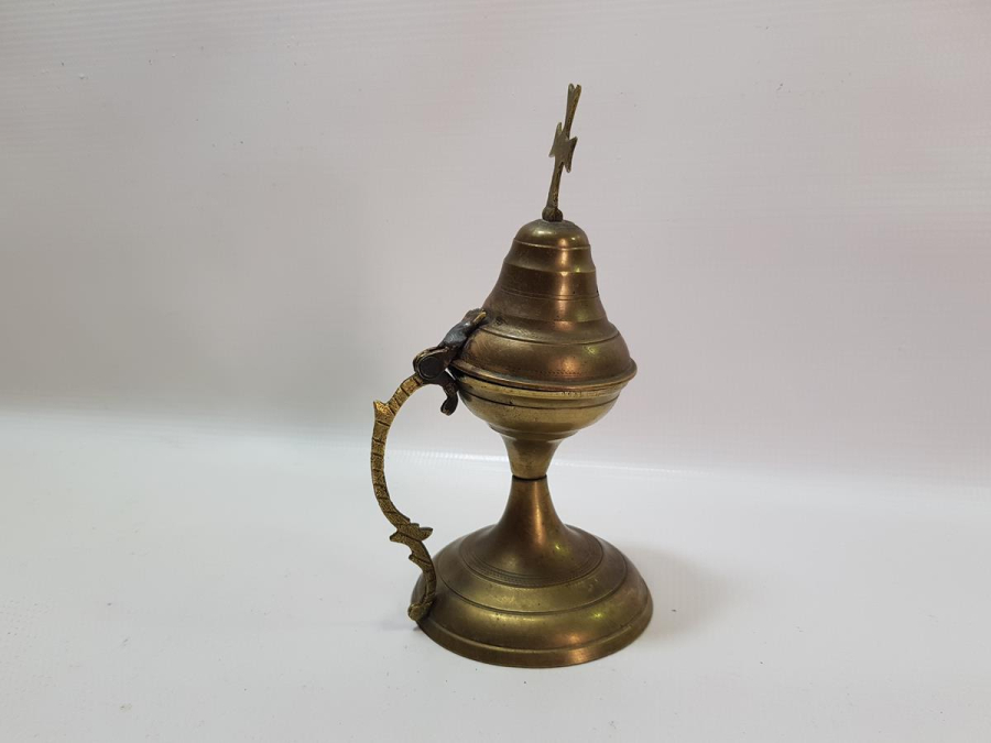 OSMANLI DÖNEMİ RUM İŞİ HAÇLI BUHURDANLIK