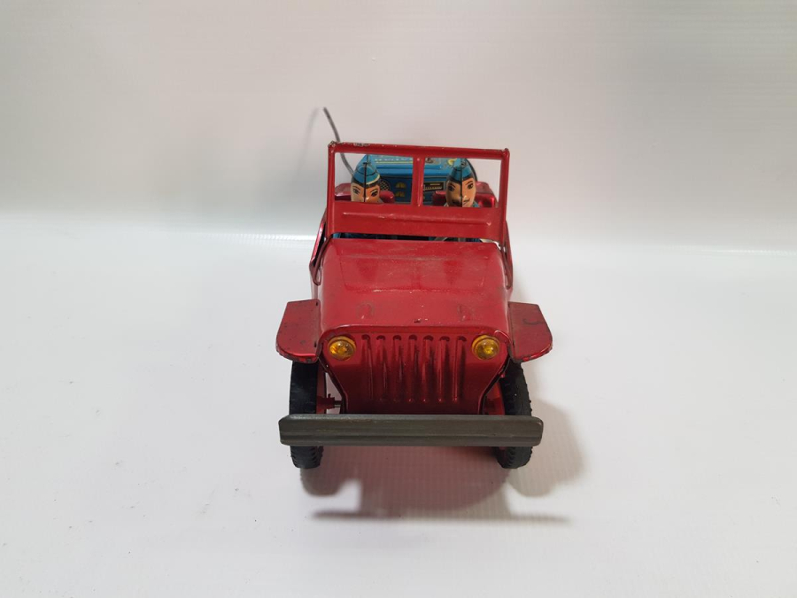 ALASYA RADAR JEEP TENEKE OYUNCAK ARABA