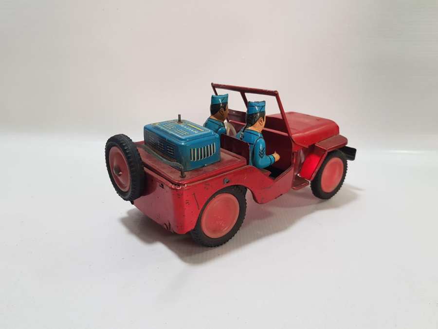 ALASYA RADAR JEEP TENEKE OYUNCAK ARABA