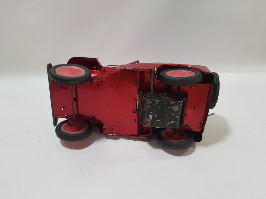 ALASYA RADAR JEEP TENEKE OYUNCAK ARABA