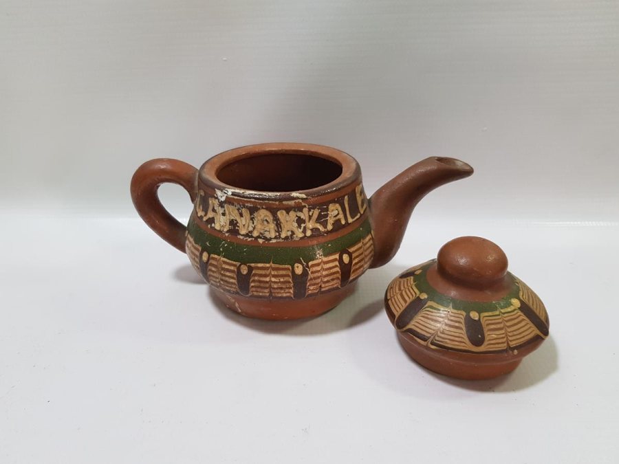 ANTİKA ÇANAKKALE SERAMİK ÇAYDANLIK