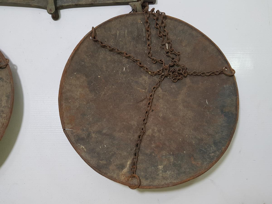 İZMİR İŞİ ANTİKA PAZARCI TERAZİSİ