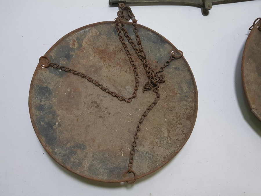 İZMİR İŞİ ANTİKA PAZARCI TERAZİSİ