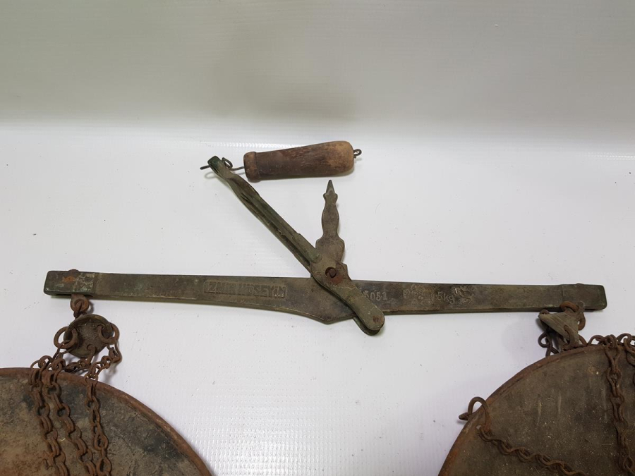 İZMİR İŞİ ANTİKA PAZARCI TERAZİSİ