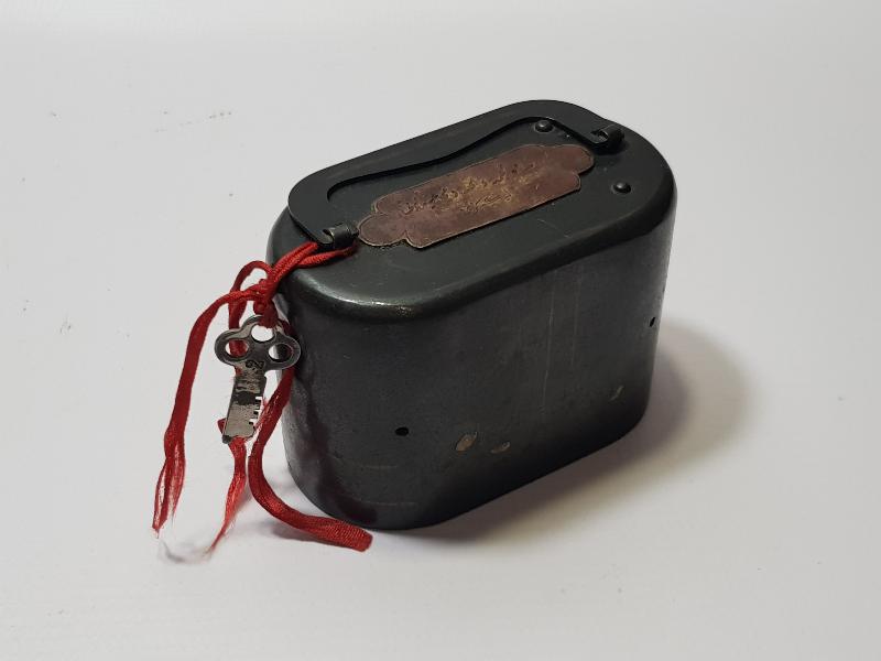 OSMANLICA YAZILI ÇOK NADİR KUMBARA