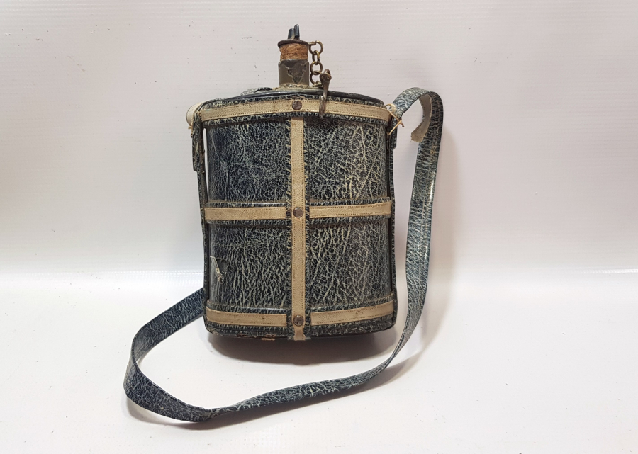 1. DÜNYA SAVAŞI DÖNEMİ ÇOK NADİR FRANSIZ SUBAY MATARASI