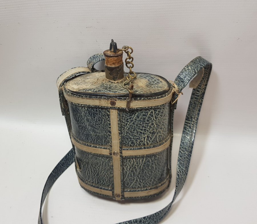 1. DÜNYA SAVAŞI DÖNEMİ ÇOK NADİR FRANSIZ SUBAY MATARASI