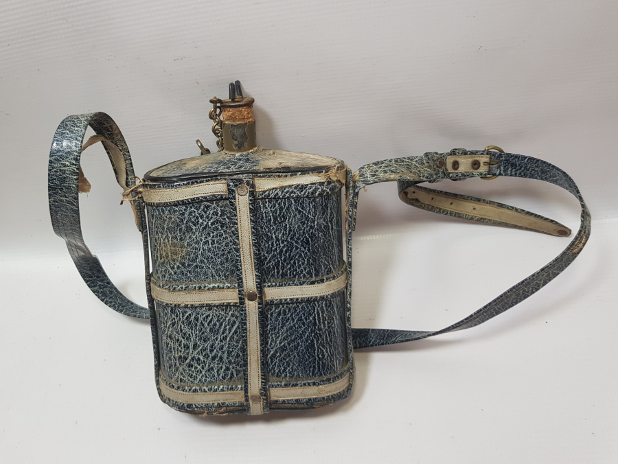 1. DÜNYA SAVAŞI DÖNEMİ ÇOK NADİR FRANSIZ SUBAY MATARASI