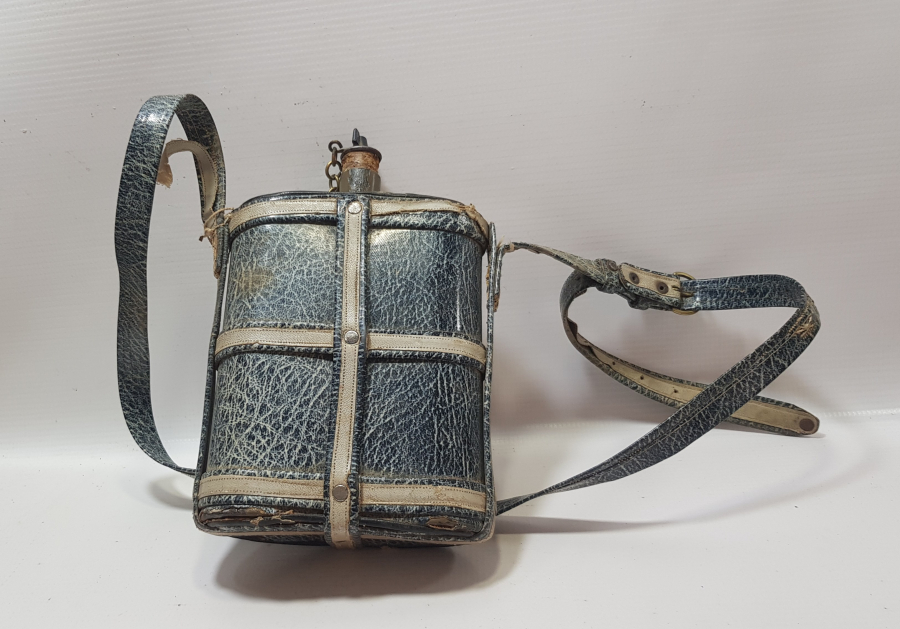 1. DÜNYA SAVAŞI DÖNEMİ ÇOK NADİR FRANSIZ SUBAY MATARASI