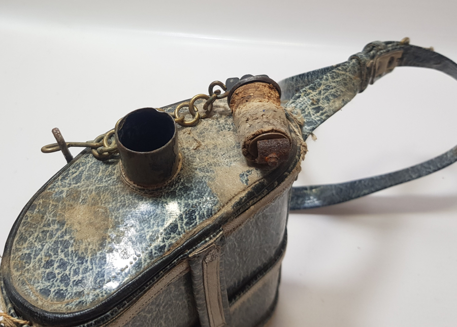 1. DÜNYA SAVAŞI DÖNEMİ ÇOK NADİR FRANSIZ SUBAY MATARASI