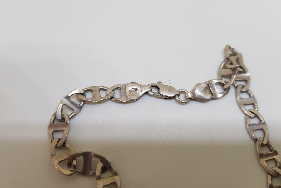 ANTİKA GÜMÜŞ İTALYAN ZİNCİR KOLYE